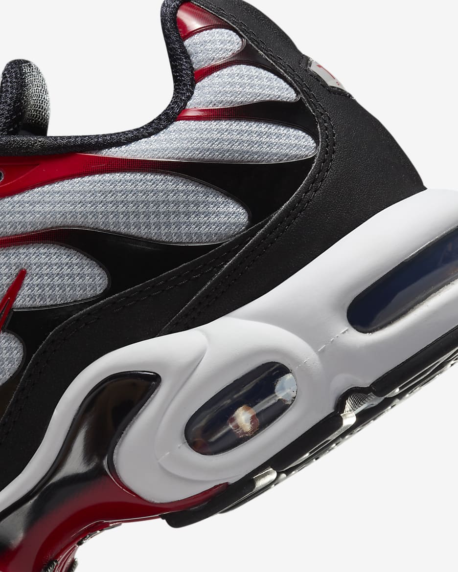 Air max plus - men's white/gym red americana best sale